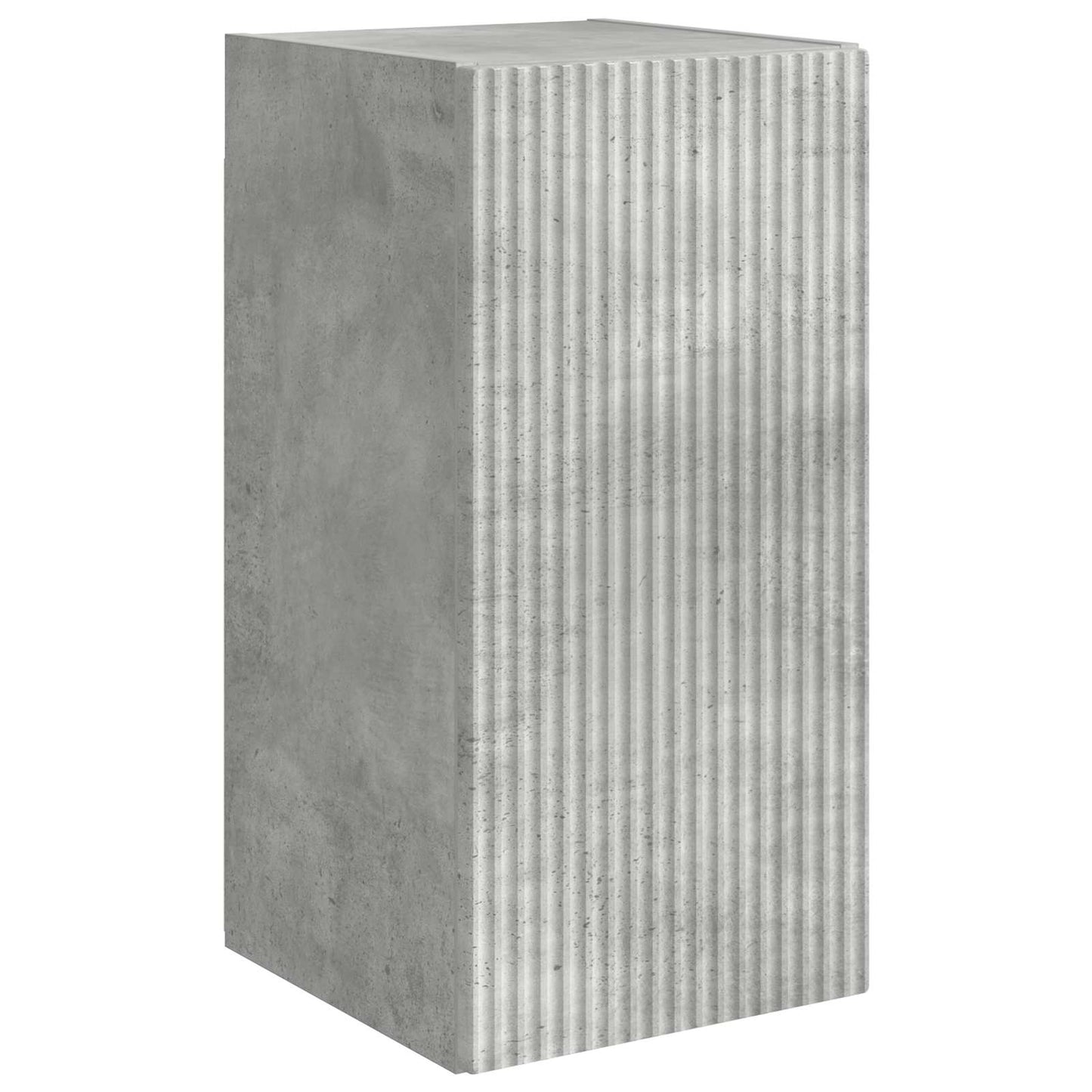vidaXL TV Cabinet Set Wall-mounted 6 pcs Concrete Grey Engineered Wood