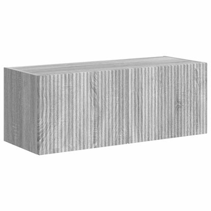vidaXL TV Cabinet Set Wall-mounted 6 pcs Grey Sonoma Engineered Wood