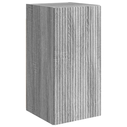 vidaXL TV Cabinet Set Wall-mounted 6 pcs Grey Sonoma Engineered Wood