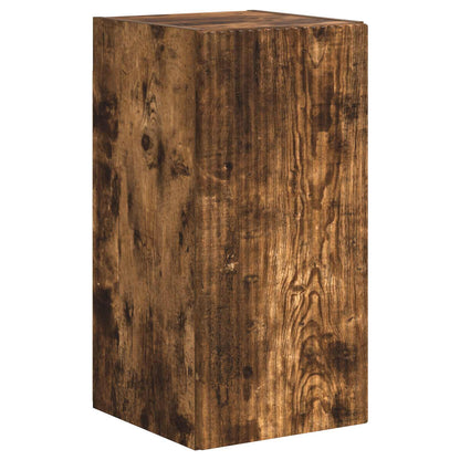 vidaXL TV Cabinet Set Wall-mounted 5 pcs Smoked Oak Engineered Wood