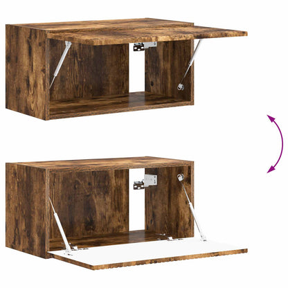 vidaXL TV Cabinet Set Wall-mounted 5 pcs Smoked Oak Engineered Wood