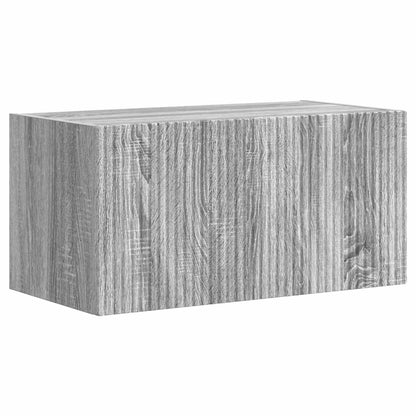 vidaXL TV Cabinet Set Wall-mounted 5 pcs Grey Sonoma Engineered Wood