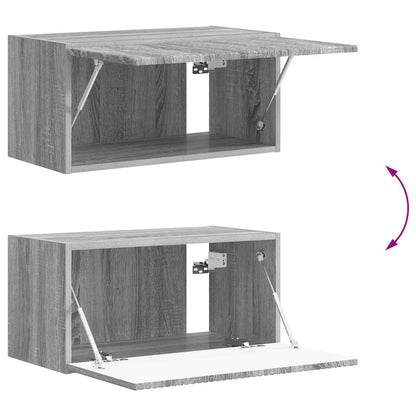 vidaXL TV Cabinet Set Wall-mounted 5 pcs Grey Sonoma Engineered Wood