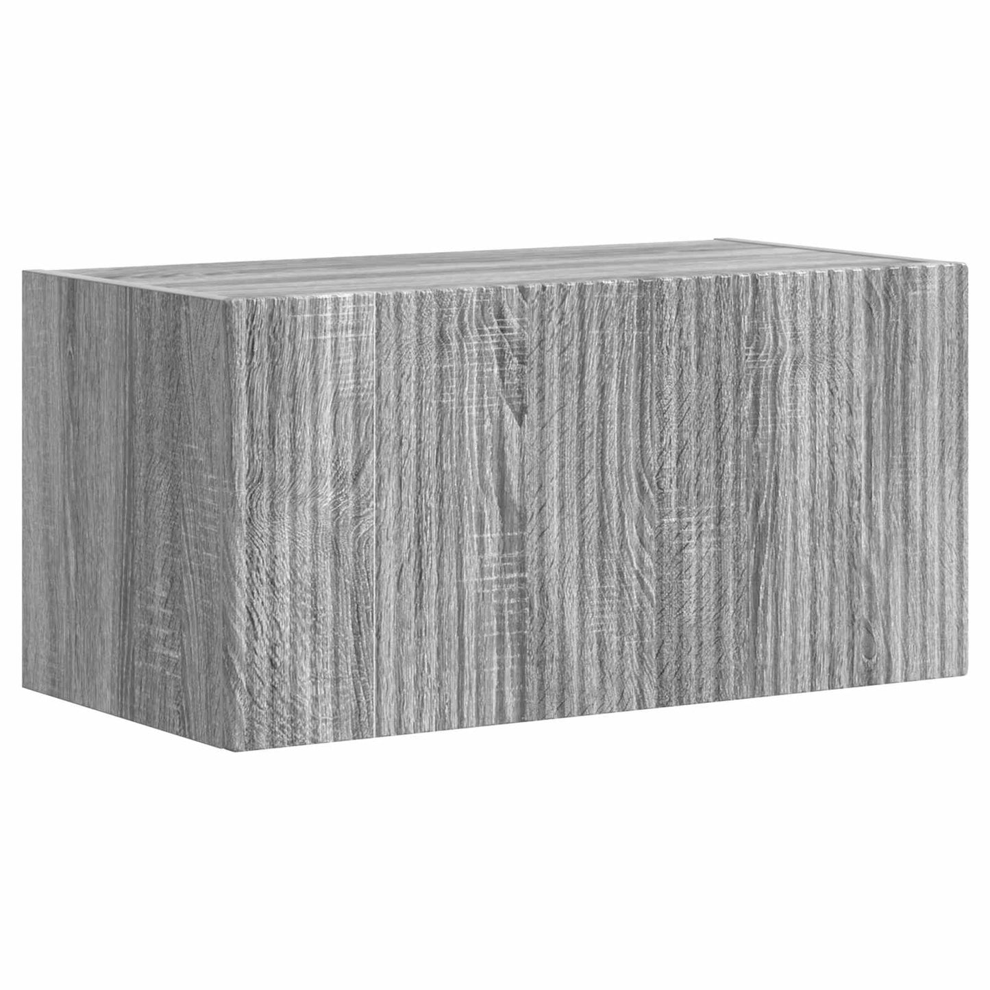 vidaXL TV Cabinet Set Wall-mounted 4 pcs Grey Sonoma Engineered Wood