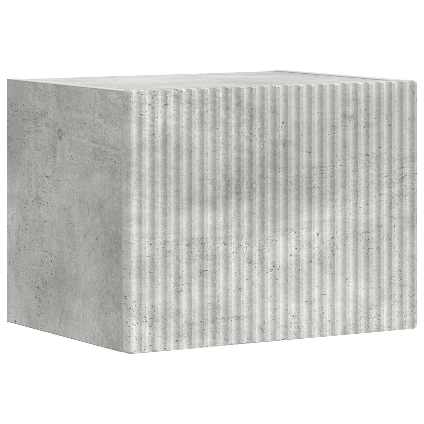 vidaXL TV Cabinet Set Wall-mounted 5 pcs Concrete Grey Engineered Wood