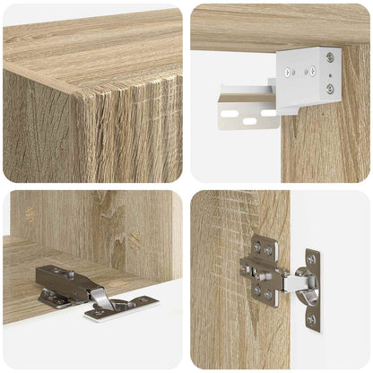 vidaXL TV Cabinet Set 5 pcs Sonoma Oak Engineered Wood