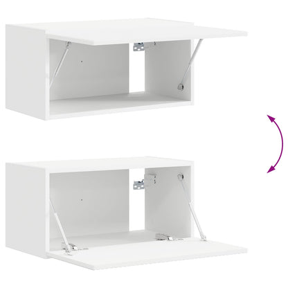 vidaXL TV Cabinet Set 6 pcs White Engineered Wood