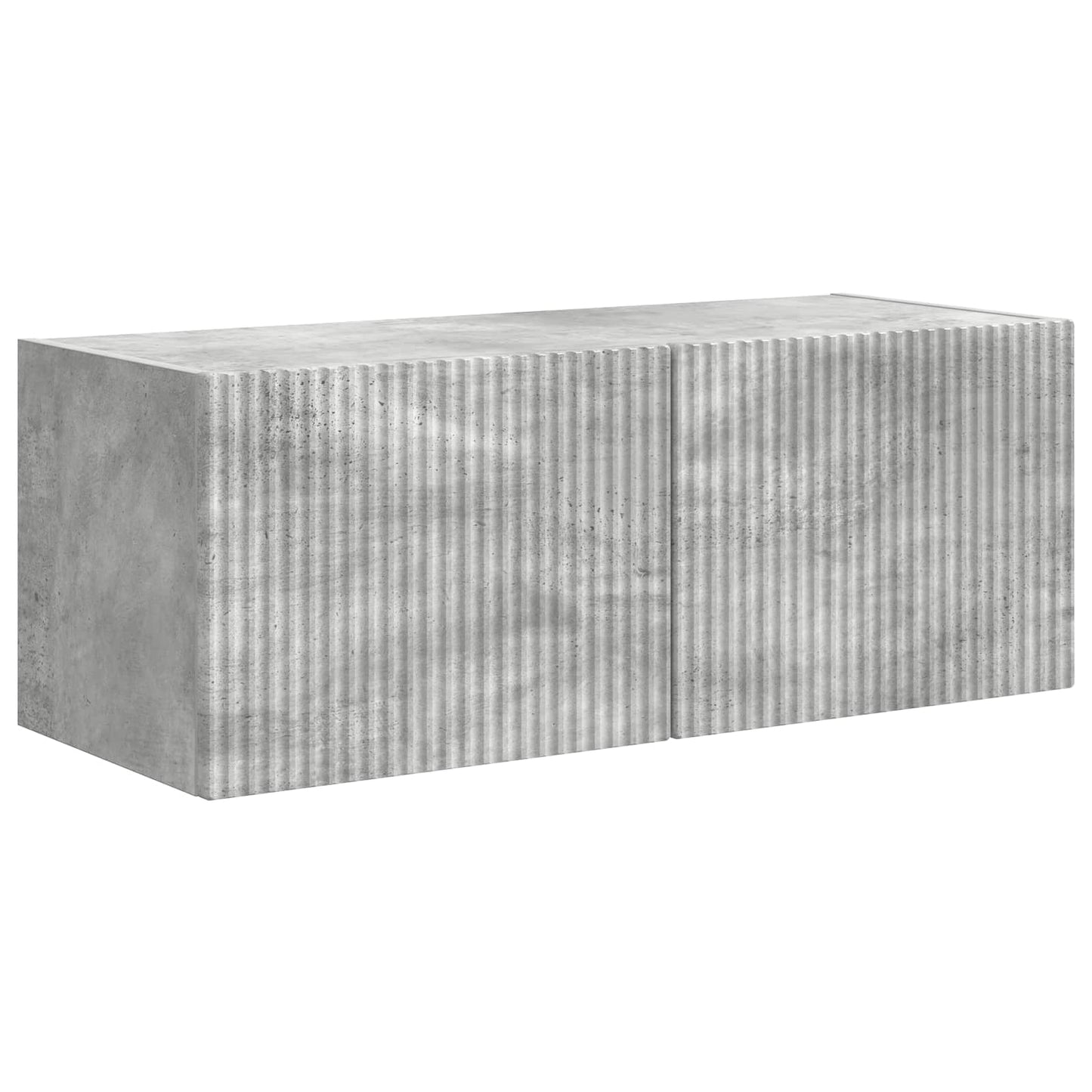 vidaXL TV Cabinet Set 4 pcs Concrete Grey Engineered Wood