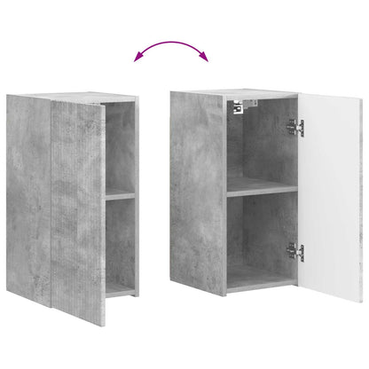 vidaXL TV Cabinet Set 6 pcs Concrete Grey Engineered Wood