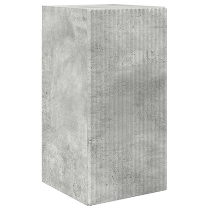 vidaXL TV Cabinet Set 8 pcs Concrete Grey Engineered Wood