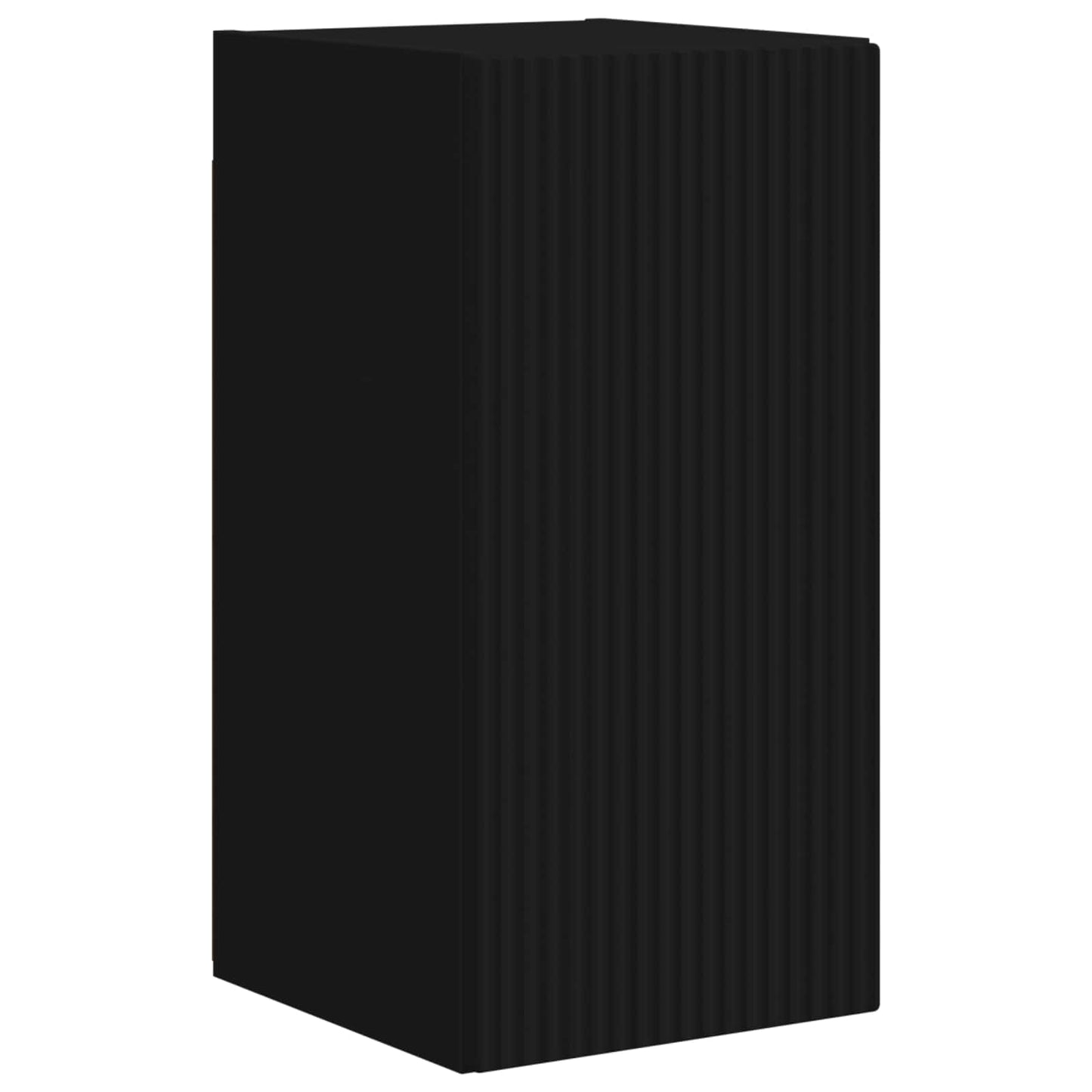 vidaXL TV Cabinet 8 pcs Black