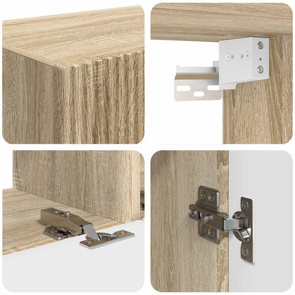 vidaXL TV Cabinet 8 pcs Sonoma Oak