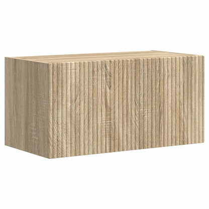vidaXL TV Cabinet Set 4 pcs Sonoma Oak Engineered Wood