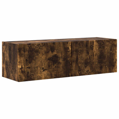 vidaXL TV Cabinet 5 pcs Smoked Oak
