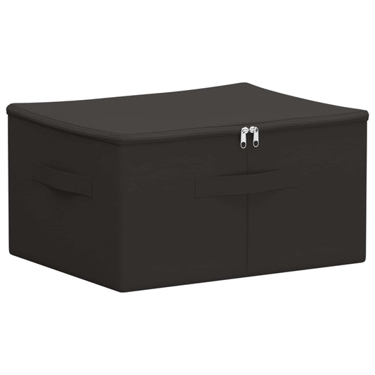 vidaXL Storage Box Anthracite 43 x 34 x 23 cm Non-woven fabric