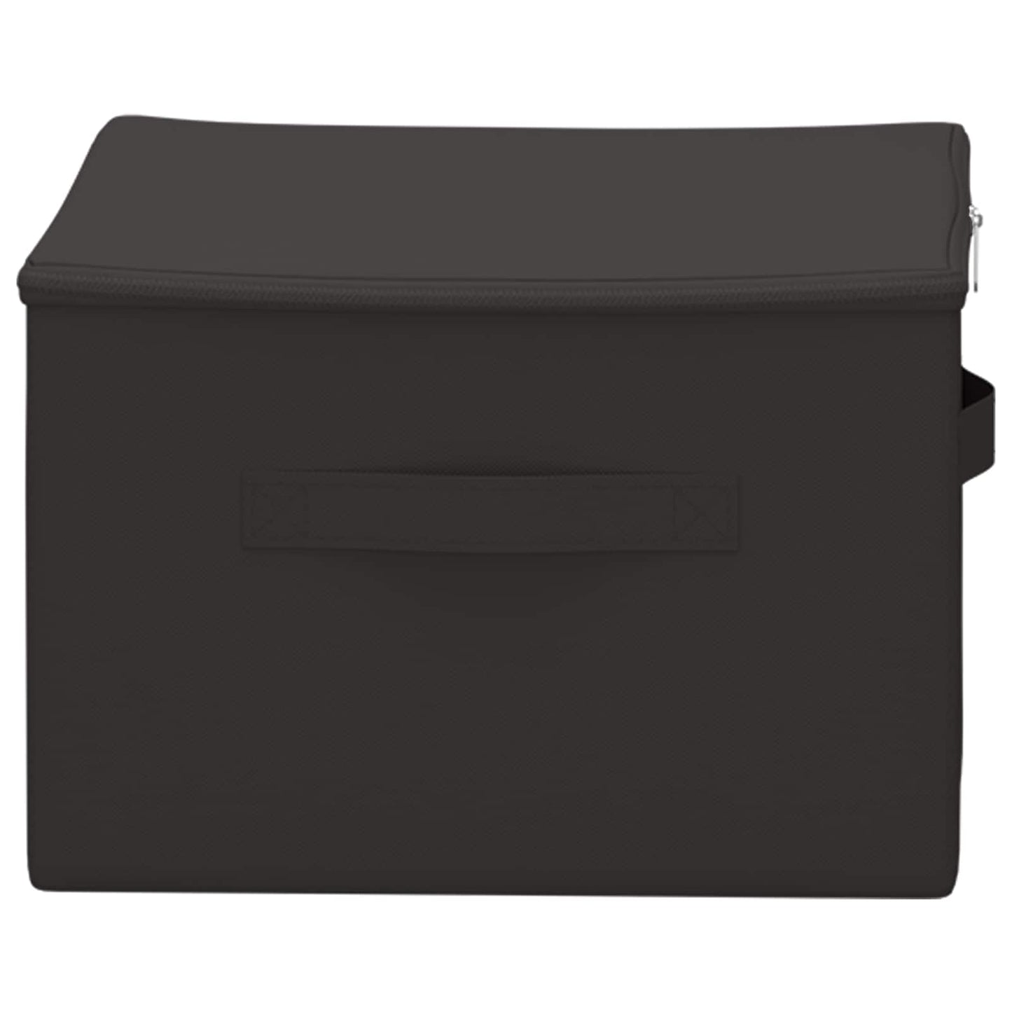 vidaXL Storage Box 6 pcs Anthracite 43 x 34 x 23 cm Non-woven fabric