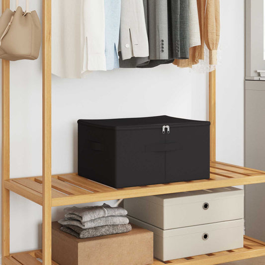 vidaXL Storage Box 24 pcs Anthracite 43 x 34 x 23 cm Non-woven fabric