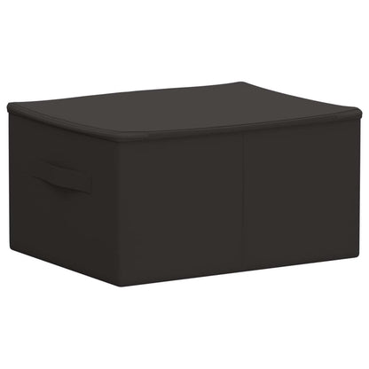 vidaXL Storage Box 24 pcs Anthracite 43 x 34 x 23 cm Non-woven fabric