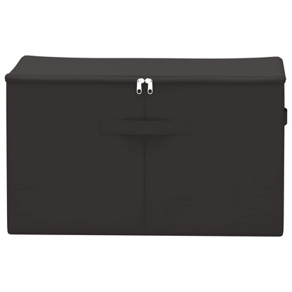 vidaXL Storage Box 24 pcs Anthracite 60 x 43 x 35 cm Non-woven fabric