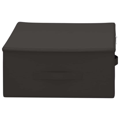 vidaXL Storage Box 6 pcs Anthracite 70 x 40 x 18 cm Non-woven fabric
