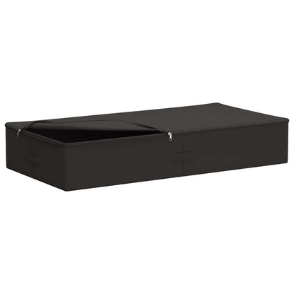 vidaXL Storage Box 2 pcs Anthracite 100 x 50 x 18 cm Non-woven fabric