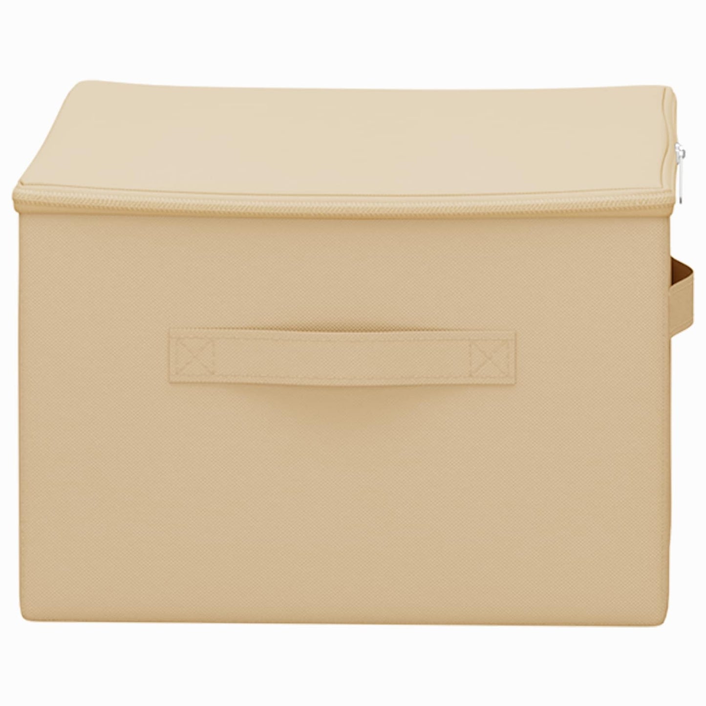 vidaXL Storage Box 6 pcs Cream 43 x 34 x 23 cm Non-woven fabric
