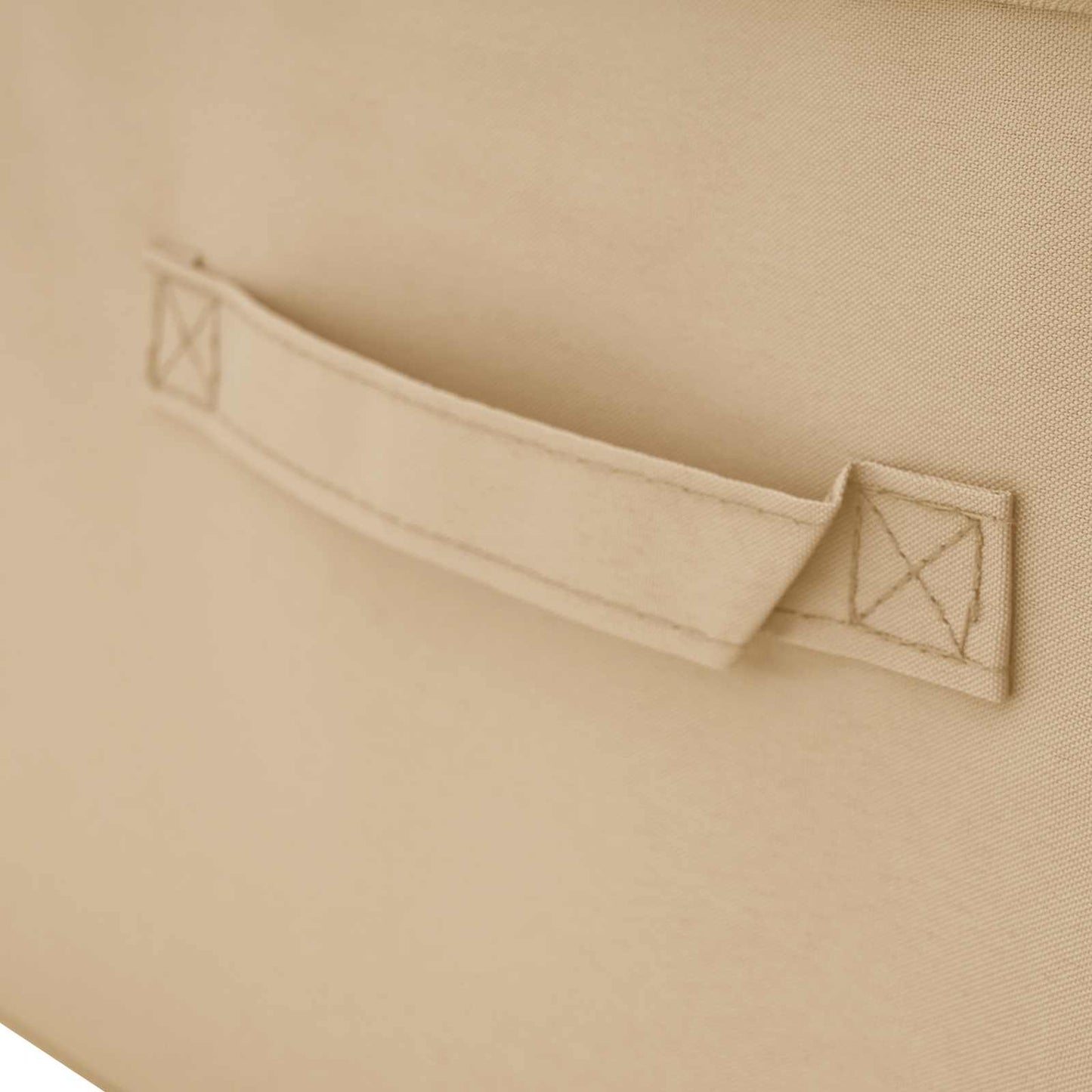 vidaXL Storage Box 6 pcs Cream 60 x 43 x 35 cm Non-woven fabric