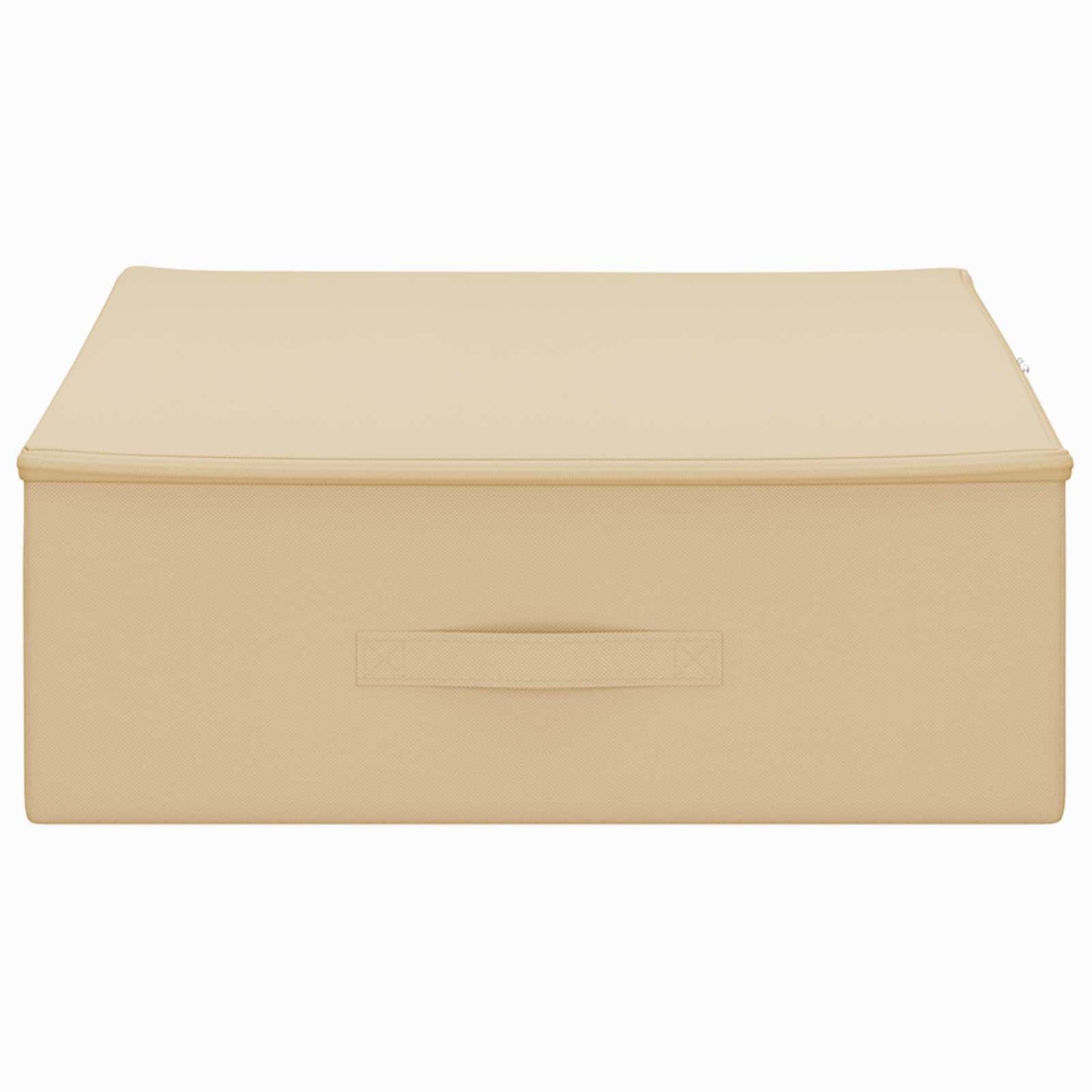 vidaXL Storage Box Cream 100 x 50 x 18 cm Non-woven fabric
