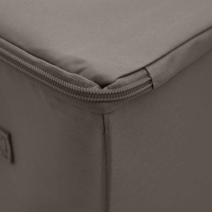 vidaXL Storage Box 2 pcs Grey 55 x 35 x 32 cm Non-woven fabric