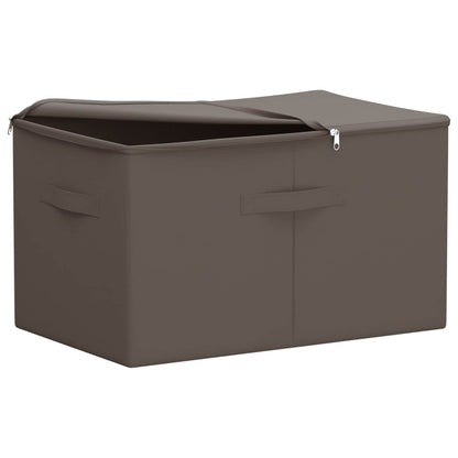 vidaXL Storage Box 6 pcs Anthracite 55 x 35 x 32 cm Non-woven fabric