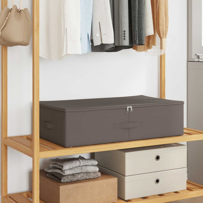 vidaXL Storage Box 6 pcs Grey 70 x 40 x 18 cm Non-woven fabric