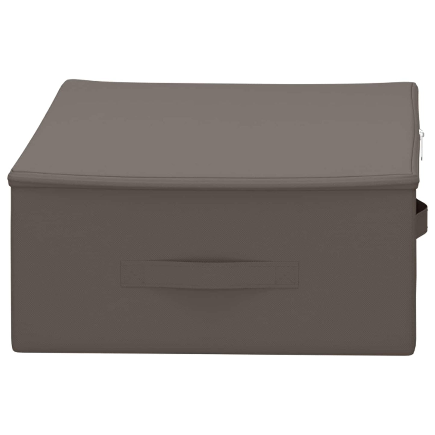 vidaXL Storage Box 24 pcs Grey 70 x 40 x 18 cm Non-woven fabric