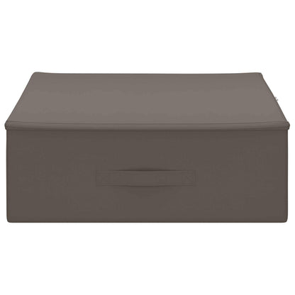 vidaXL Storage Box 6 pcs Grey 100 x 50 x 18 cm Non-woven fabric