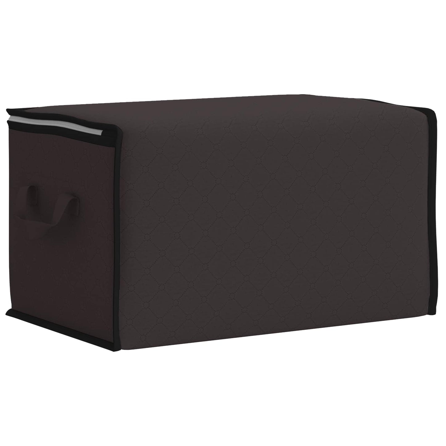 vidaXL Storage Box with Transparent Side Window 2 pcs Anthracite
