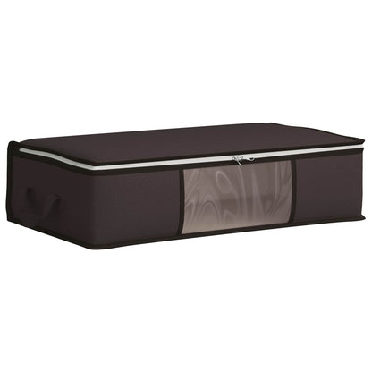 vidaXL Storage Box with Transparent Side Window Anthracite