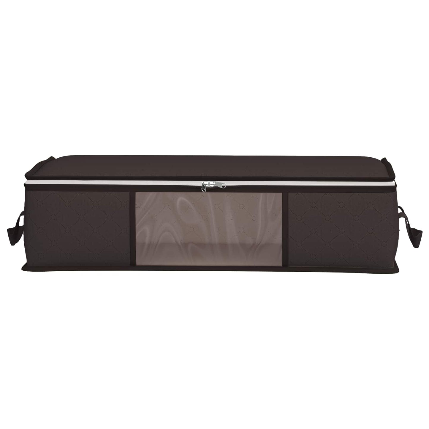 vidaXL Storage Box with Transparent Side Window Anthracite