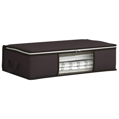 vidaXL Storage Box with Transparent Side Window Anthracite