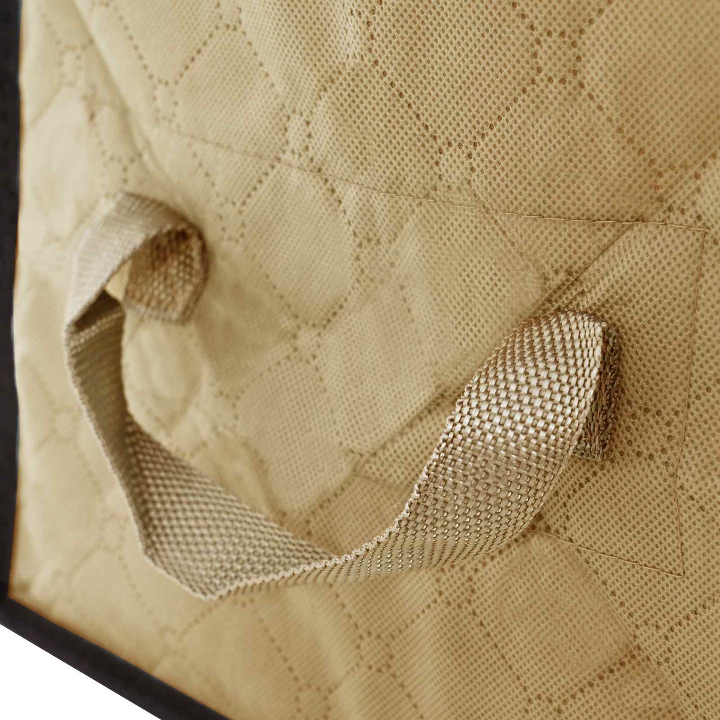 vidaXL Storage Box with Transparent Side Window 6 pcs Cream
