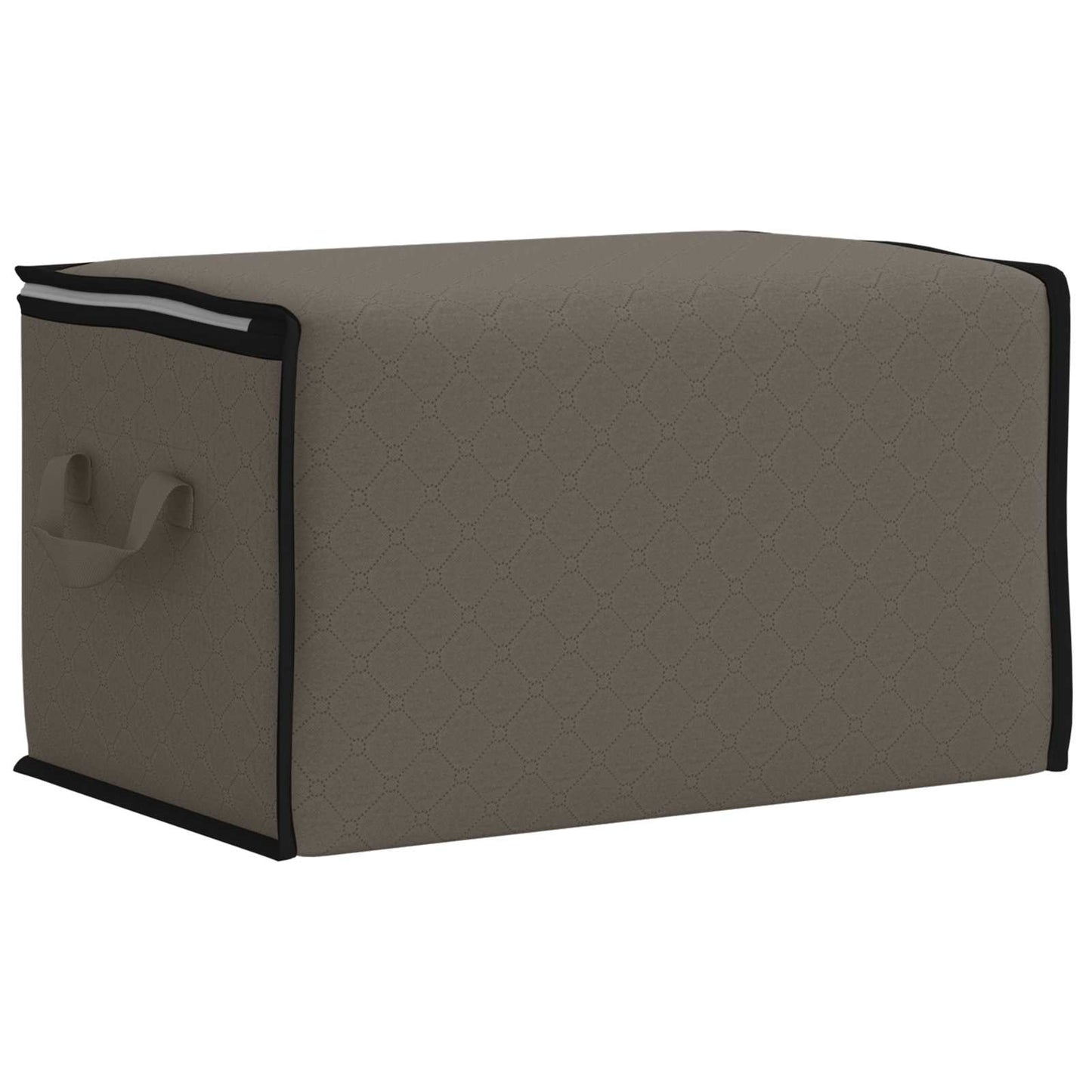 vidaXL Storage Box with Transparent Side Window 6 pcs Grey