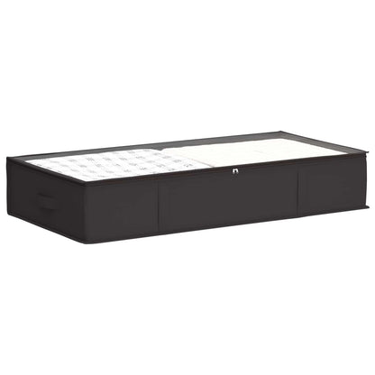 vidaXL Storage Box with Transparent Top Window Anthracite