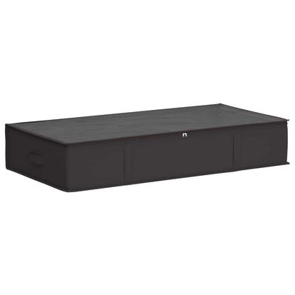 vidaXL Storage Box with Transparent Top Window Anthracite