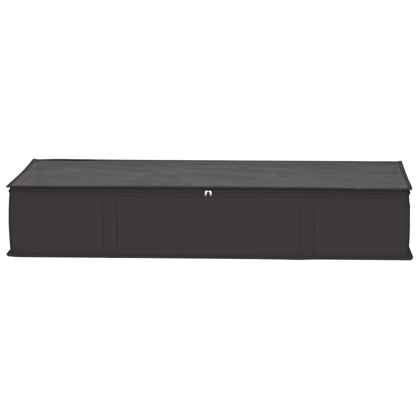 vidaXL Storage Box with Transparent Top Window 6 pcs Anthracite