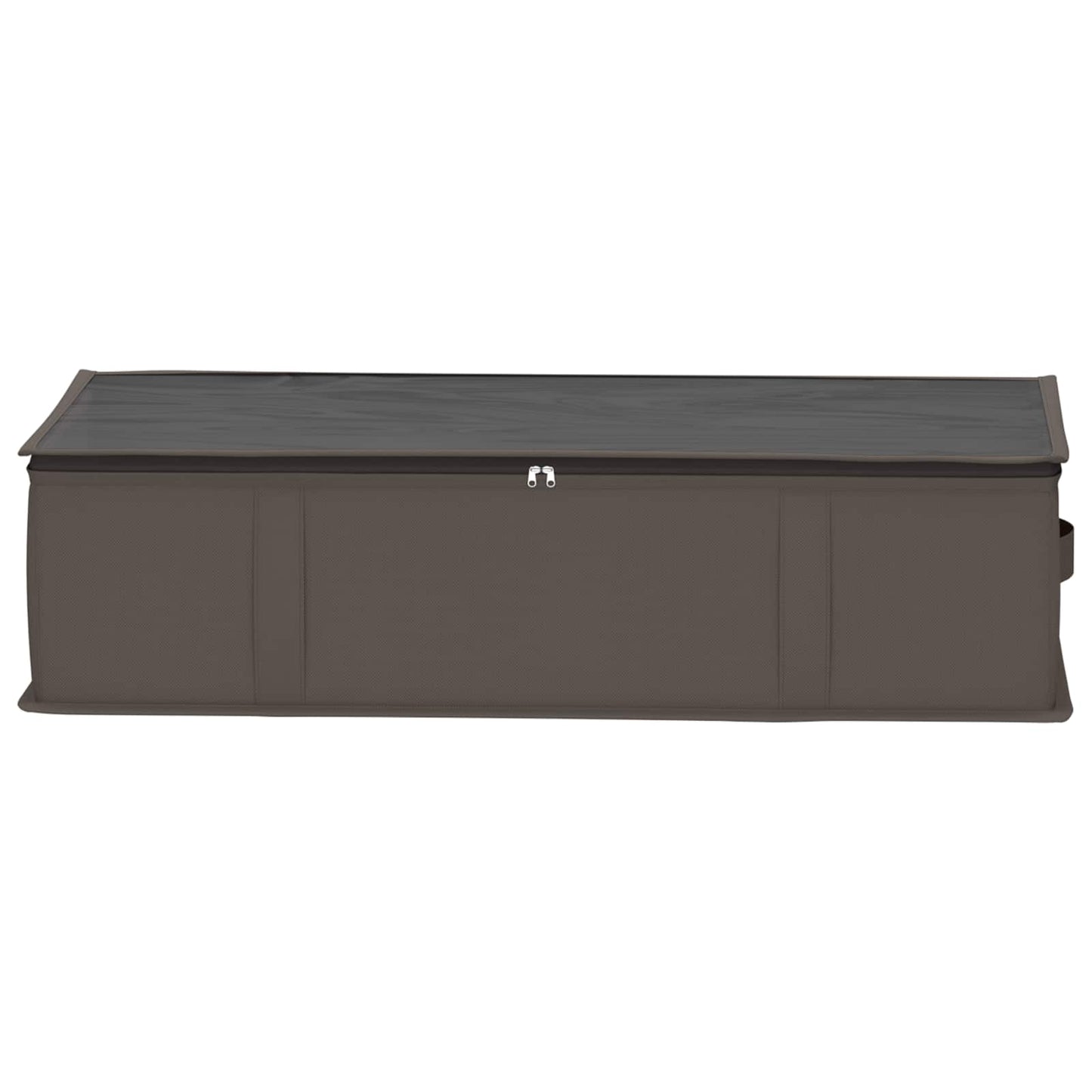 vidaXL Storage Box with Transparent Top Window 6 pcs Grey