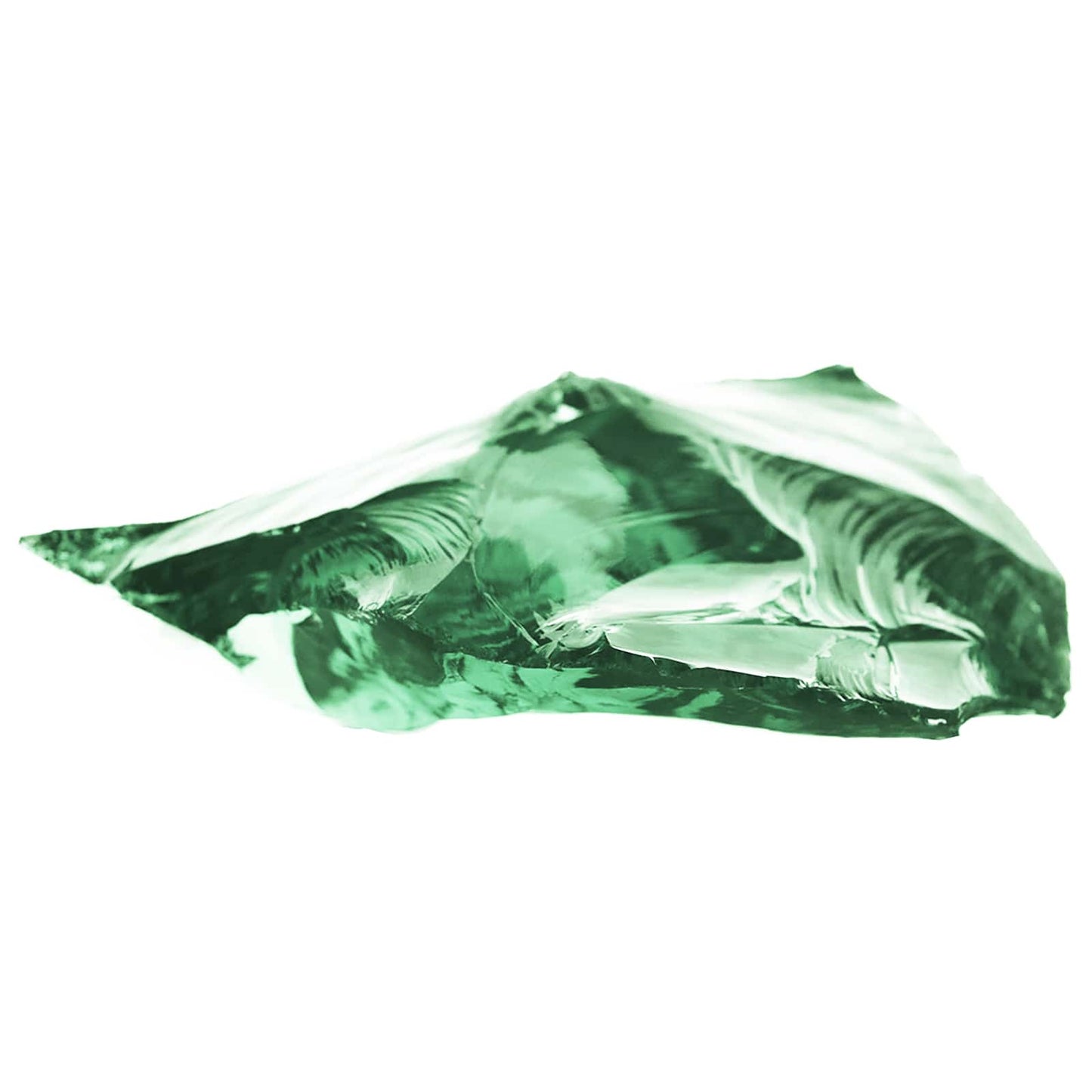vidaXL Garden Stones Light Green 12 cm Glass