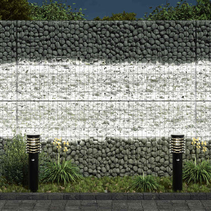 vidaXL Garden Stones White 12 cm Glass