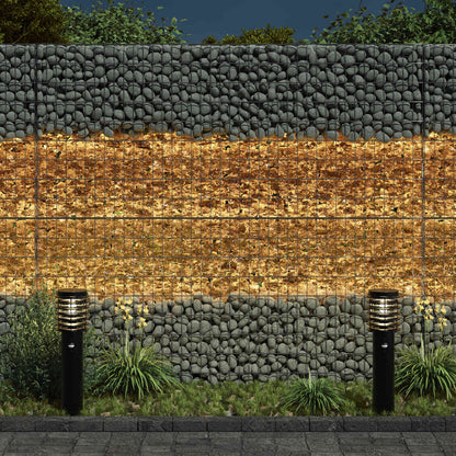 vidaXL Garden Stones Brown 12 cm Glass