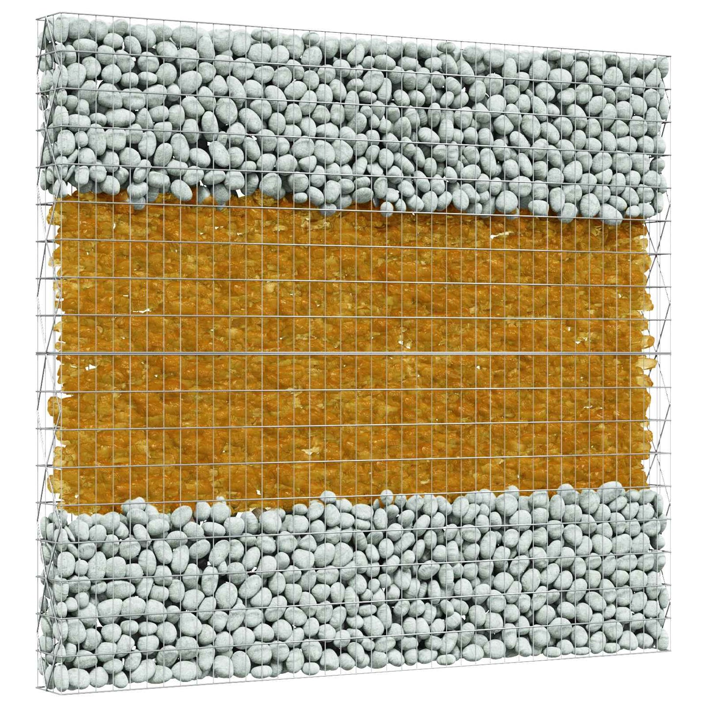 vidaXL Garden Stones Brown 12 cm Glass