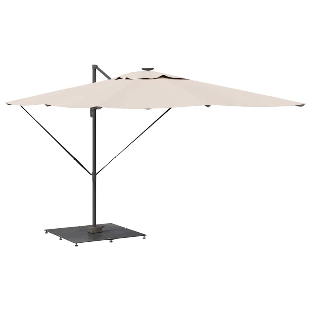 vidaXL Parasol Base Dark grey 100 x 100 x 4 cm Steel