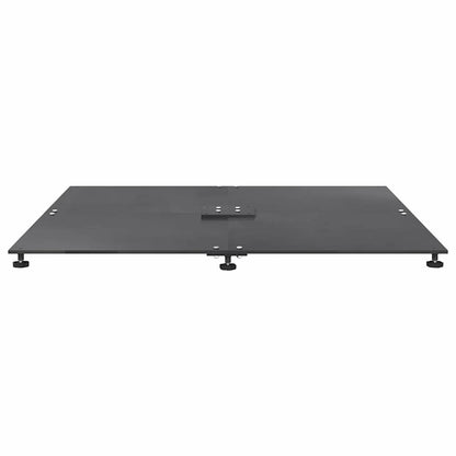 vidaXL Parasol Base Dark grey 100 x 100 x 4 cm Steel