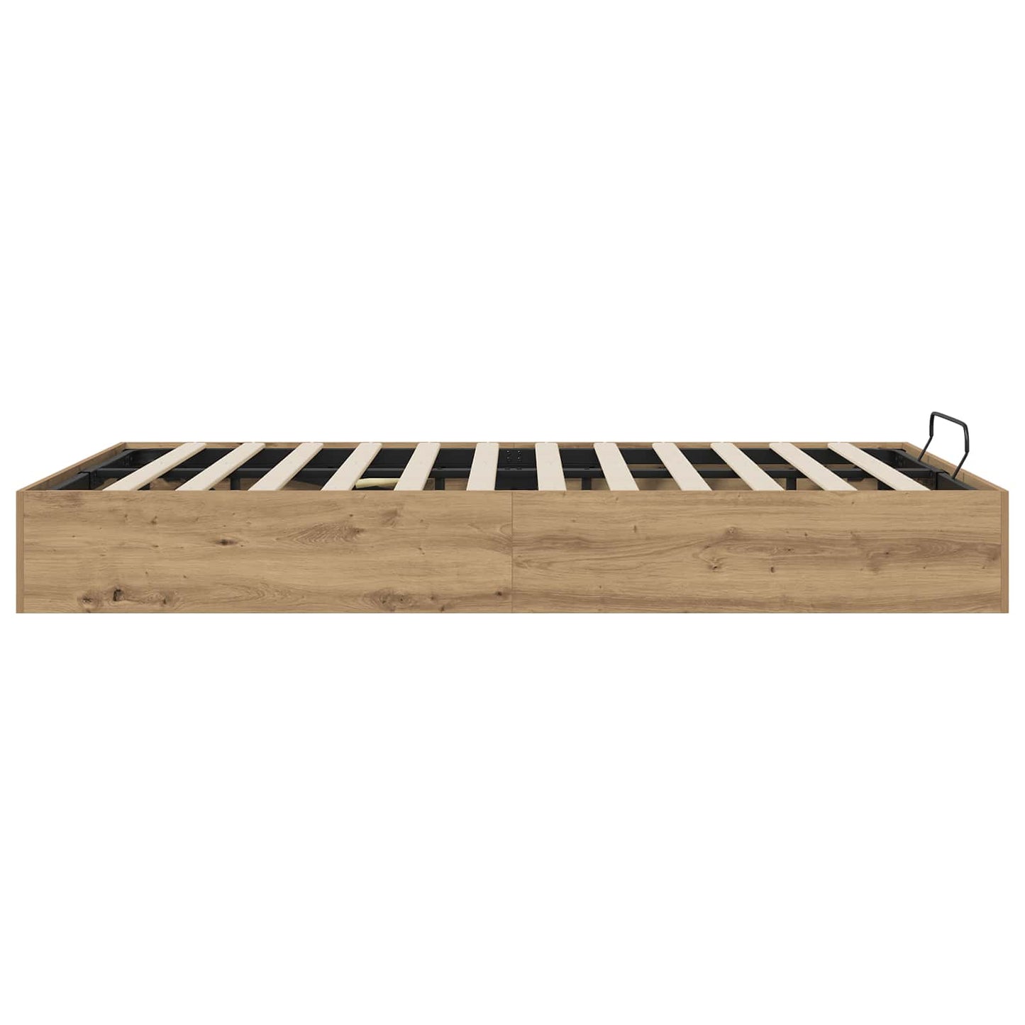 vidaXL Ottoman Bed Frame Artisan Oak 120 x 200 cm Engineered Wood